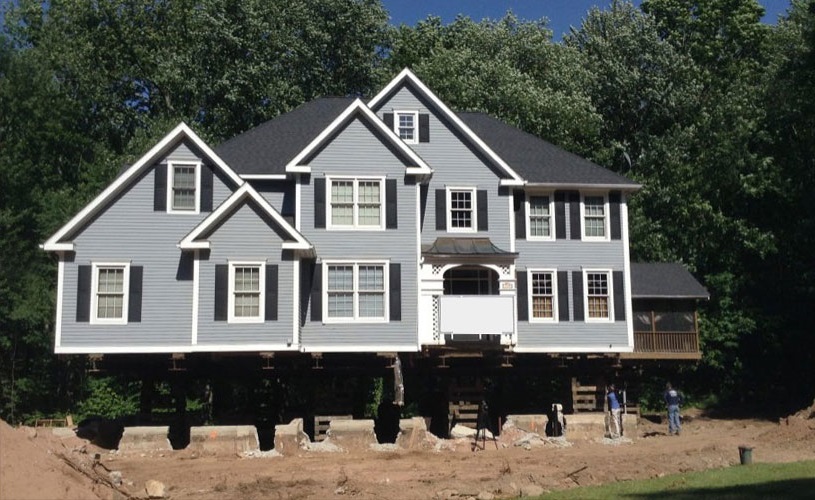 House Lifting Over Rebuilding